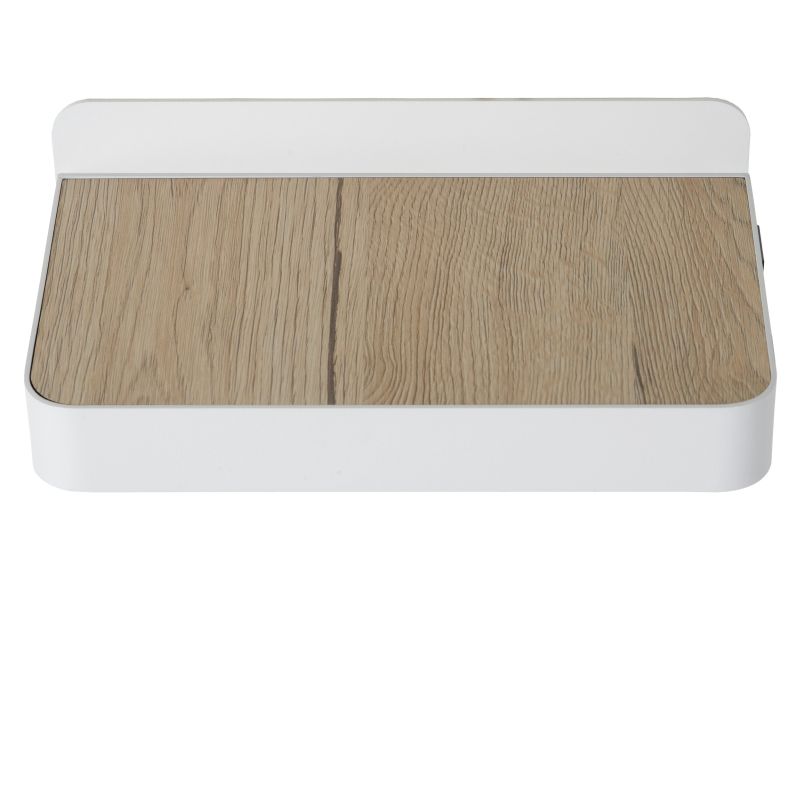 Lucide ATKIN - Nočná lampa - LED - 1x6W 3000K - S nabíjacím bodom USB - Biela